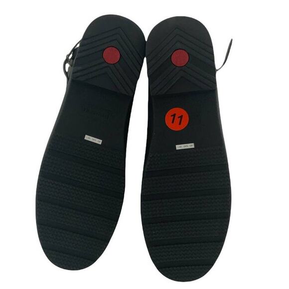 Hunter Original Refined Short Buckle Pull On Black Women's Rain Boots 11 New - Picture 7 of 9